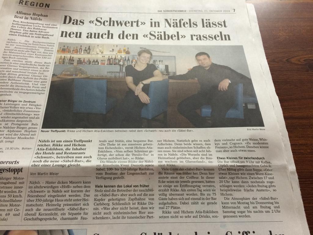 Hotel Schwert Nafels Екстер'єр фото
